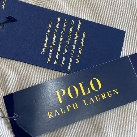 Polo Ralph Lauren Khaki Classic Fit Pants NWT - Picture 9 of 13